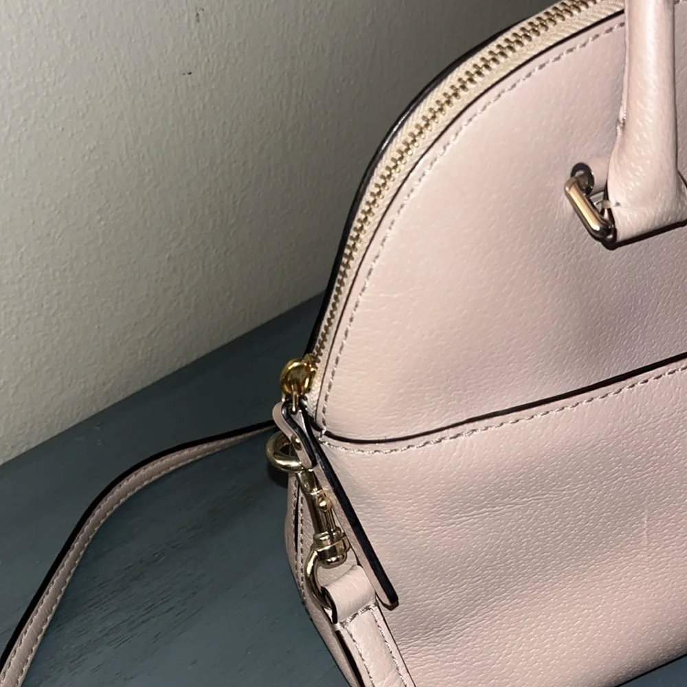 Kate Spade New York Grove Street Carli Satchel Cream / Beige Bag Purse EUC
